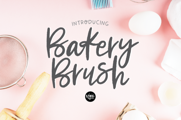 Bakery Brush: The Bouncy Handwritten Font for Authentic Design