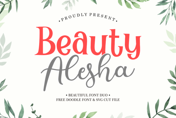 Beauty Alesha: A Handwritten Font for Timeless Elegance