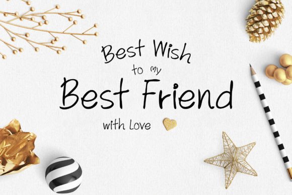 Bestfriend: The Handwritten Font That Feels Like a Conversation