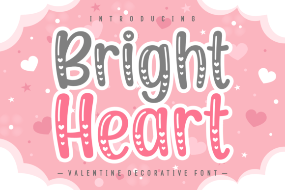 Bright Heart Font: A Playful Touch for Valentine's & Beyond