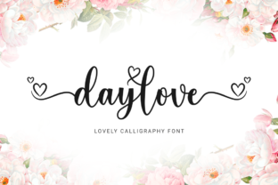 Daylove: A Sweet Hand-Lettered Typeface for Your Projects