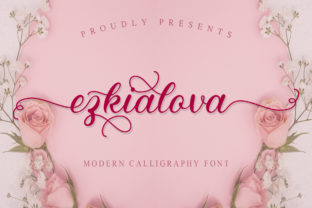 Ezkialova: A Handwritten Font That Brings Artistic Soul to Modern Design