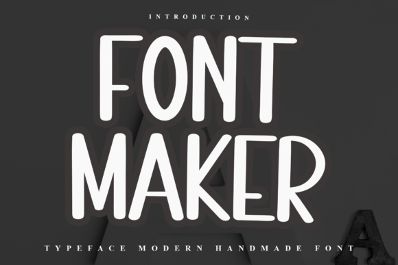 Font Maker: A Festive Typeface for Holiday Designs