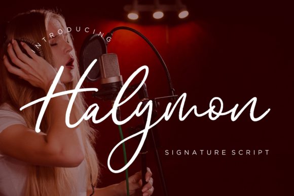Halymon: The Handwritten Font That Brings Warmth and Flow to Your Designs