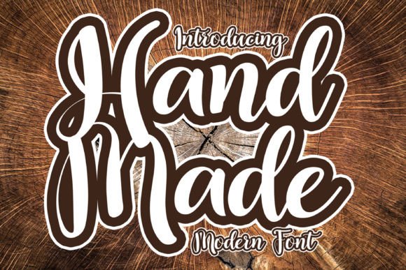 Hand Made: The Handwritten Font for Authentic Projects