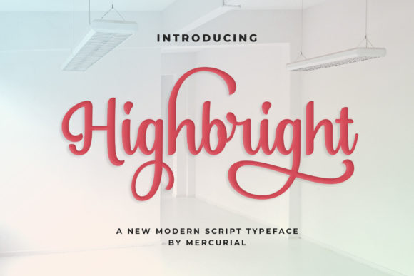 Highbright Font: Your Vintage Script for Timeless Designs