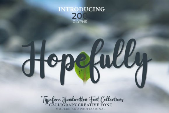 Hopefully: A Handwritten Font for Authentic Design