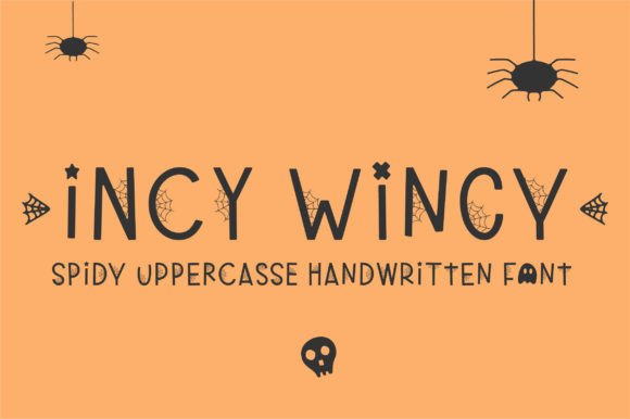 Incy Wincy: The Playful Handwritten Font for Halloween