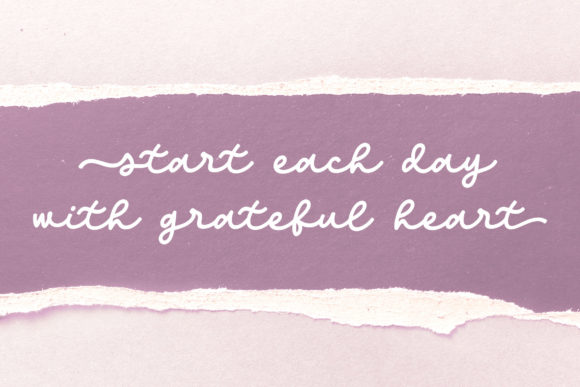 Kind Heart: A Fresh Take on the Handwritten Font Style
