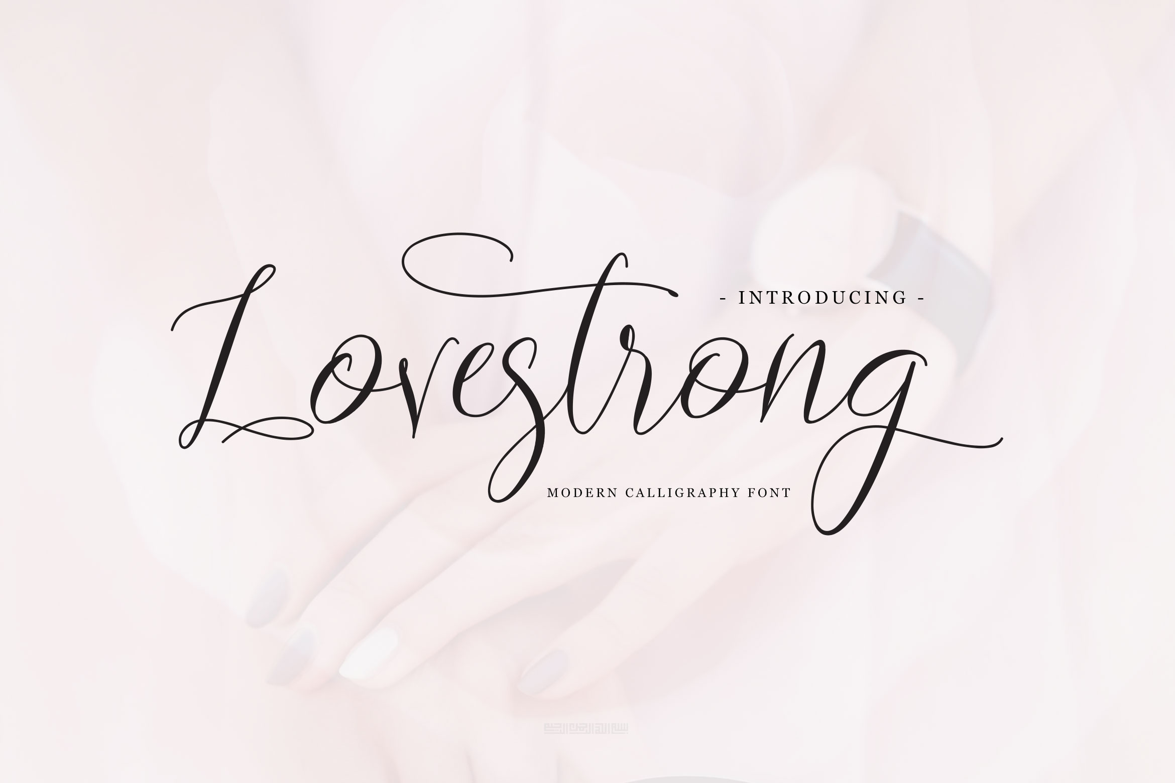Lovestrong: A Calligraphy Font for Romantic Projects