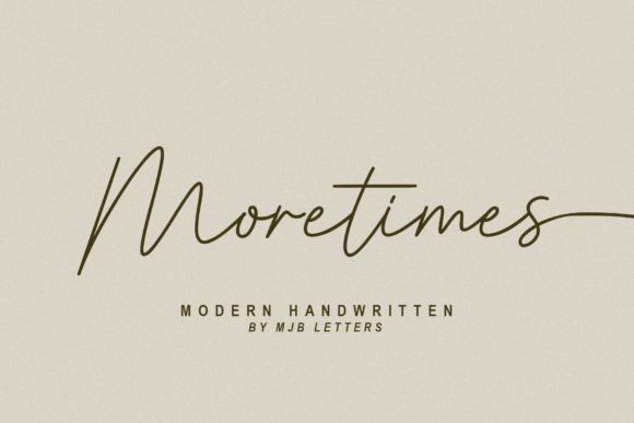 Moretimes Font: Crafting Authentic Brand Voices
