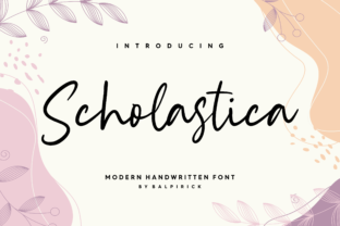 Scholastica: The Handwritten Font That Balances Calligraphy and Modernity