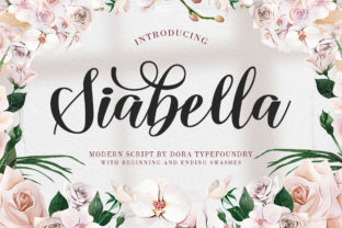 Siabella: The Handwritten Font That Brings Your Creative Ideas to Life
