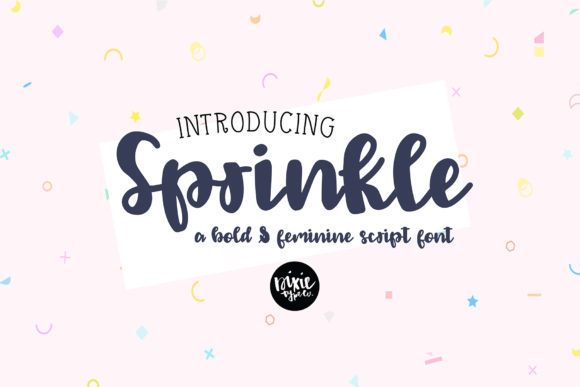 Sprinkle: The Bold Handwritten Font for Authentic Designs
