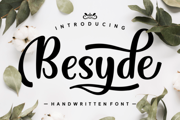 Unveiling Besyde: A Handwritten Font with Soul