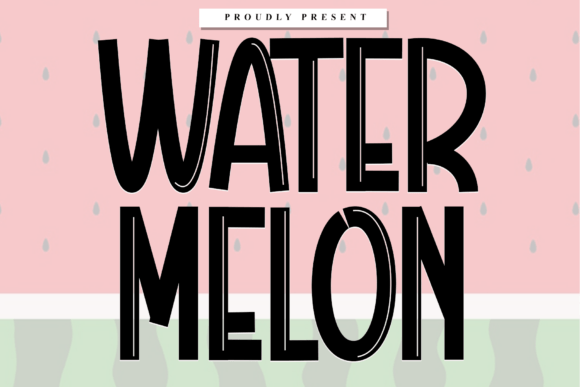 Water Melon Font: Elegance for Modern Branding